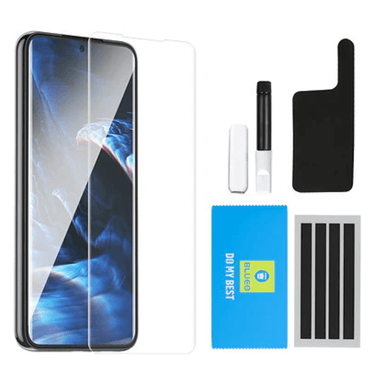 Blueo Full Glue UV Tempered Glass Screen Protector - Fit for Samsung Galaxy S22 5G